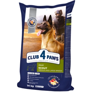 Comida para perros Club 4 Paws Adult Scout Medium/Large 14 kg