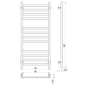 Navin Avangard 500x1200 00-028050-5012