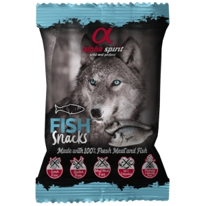 Comida para perros Alpha Spirit Fish Snacks 0,05 kg