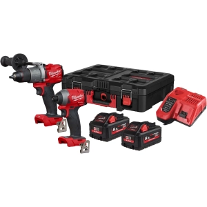 Juego de herramientas eléctricas Milwaukee M18 FPP2A2-552P