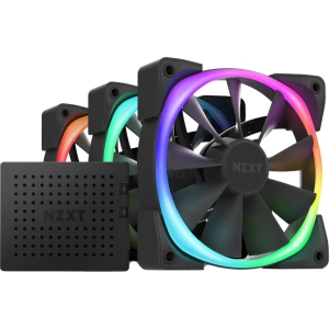 Sistema de refrigeración NZXT Aer RGB 2 120 Black Triple Starter Pack