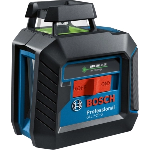 Nivel / nivel / telémetro Bosch GLL 2-20 G Professional 0601065000