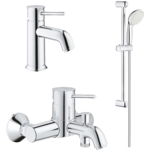 Juego mezclador Grohe BauClassic 123868S