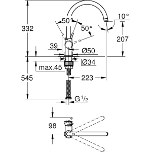 Grohe BauClassic 123869K