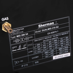 Sherman DUALMIG 210 S4