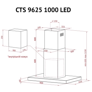 Perfelli CTS 9625 I 1000 LED