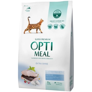 Comida para gatos Optimeal Extra Shine 4 kg