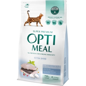 Comida para gatos Optimeal Extra Shine 0,7 kg