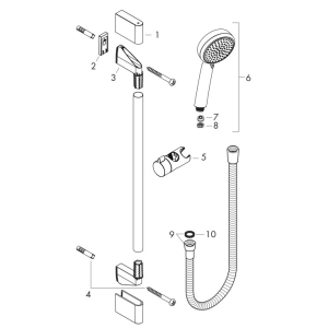 Hansgrohe Crometta 100 Vario EcoSmart 26662400