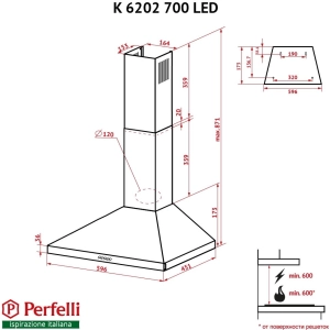 Perfelli K 5202 IV 700 LED