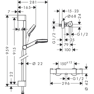 Hansgrohe Crometta Vario 27813400