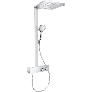 Sistema de ducha Hansgrohe Raindance E Showerpipe 300 EcoSmart 27362000