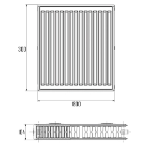 AquaTronic 22VK 300x1800