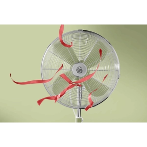 SWAN Retro 16 Inch Stand Fan