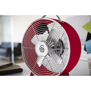 SWAN Retro 8 Inch Clock Fan