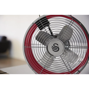 SWAN Retro 8 Inch Clock Fan