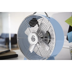 SWAN Retro 8 Inch Clock Fan