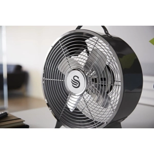 SWAN Retro 8 Inch Clock Fan