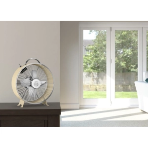 SWAN Retro 8 Inch Clock Fan