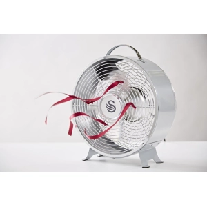 SWAN Retro 8 Inch Clock Fan