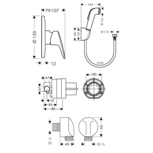 Hansgrohe Logis 3B111219