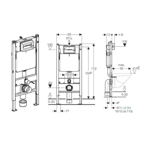 Geberit Duofix 458.178.46.1 WC