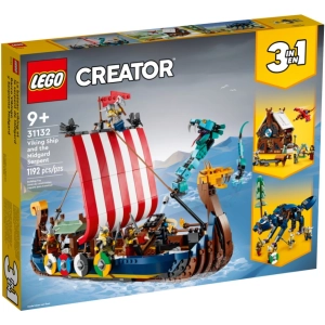 Lego Viking Ship and the Midgard Serpent 31132