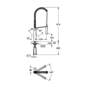 Grohe K7 32950DC0