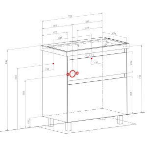 Muebles de lavabo