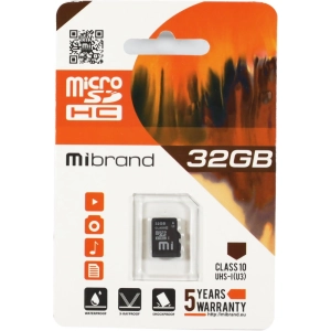 Mibrand microSDHC Class 10 UHS-1 U3 32GB