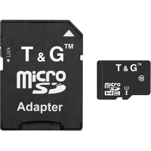 Tarjeta de memoria T&G microSDHC class 10 UHS-I U3 32GB + SD adapter