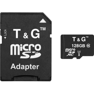 Tarjeta de memoria T&G microSDXC class 10 UHS-I U3 256GB + SD adapter