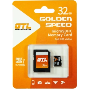 GTL microSDHC class 10 UHS-I + SD adapter