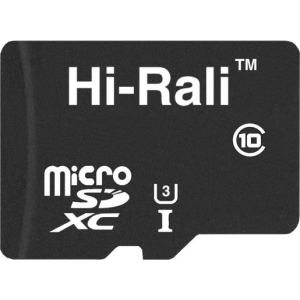 Tarjeta de memoria Hi-Rali microSDXC class 10 UHS-I U3 64 GB