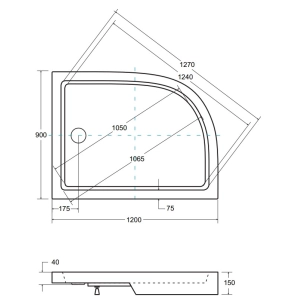 Besco Saturn 100x80 BAS-100-NP