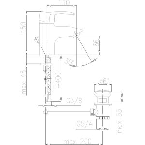 Grifo Armatura Kwarc 4202-815-00