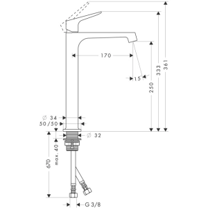 Axor Citterio M 34127000