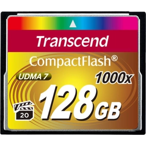 Tarjeta de memoria Transcend CompactFlash 1000x