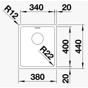 Blanco Andano 340-IF 518307