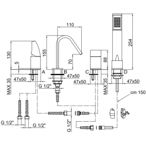 Mezclador Webert Flauto FT850701