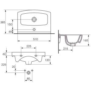 Cersanit Cersania 50 S-UM-CE50-1-W