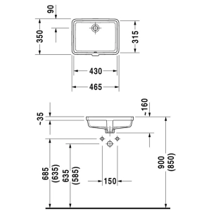 Duravit Vero 033048