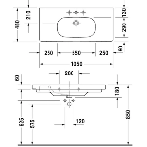 Duravit D-Code 034210