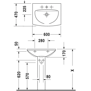 Duravit Caro 043460