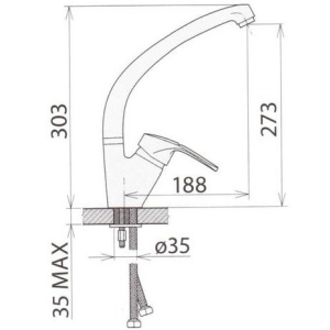 Mezclador Welle Gretta CQ56005D