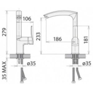 Mezclador Welle Kate CB56177D