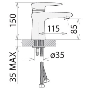 Mezclador Welle Louis HT16191D