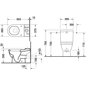 Duravit Starck 3 0126090000