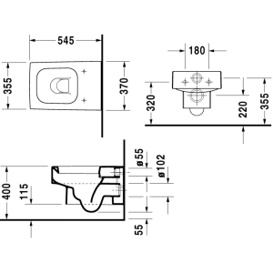 Inodoro Duravit Vero 2217090000