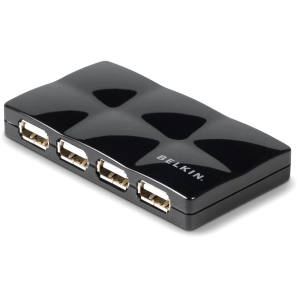 Lector de tarjetas / USB-hub Belkin Hi-Speed USB 2.0 7-Port Mobile Hub